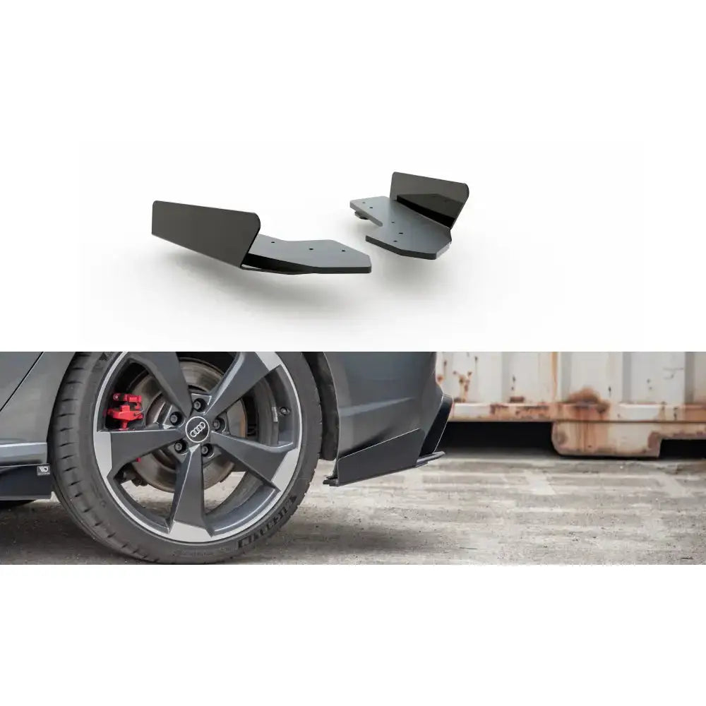Sidesplittere bak Racing + Flaps Audi Rs3 8v Sportback