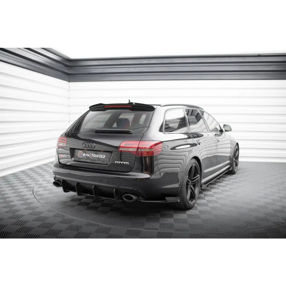 Sidesplittere Street Pro med Flaps Audi Rs6 Avant C6