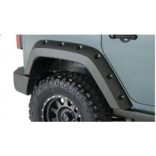 Skjermbreddere bak Factory Coverage Bushwacker Pocket Style - Jeep Wrangler Jk 4 Door