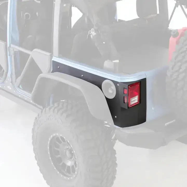 Skjermbreddere bak Quarter Panel Armor Skins Smittybilt Xrc - Jeep Wrangler Jk 4 Door