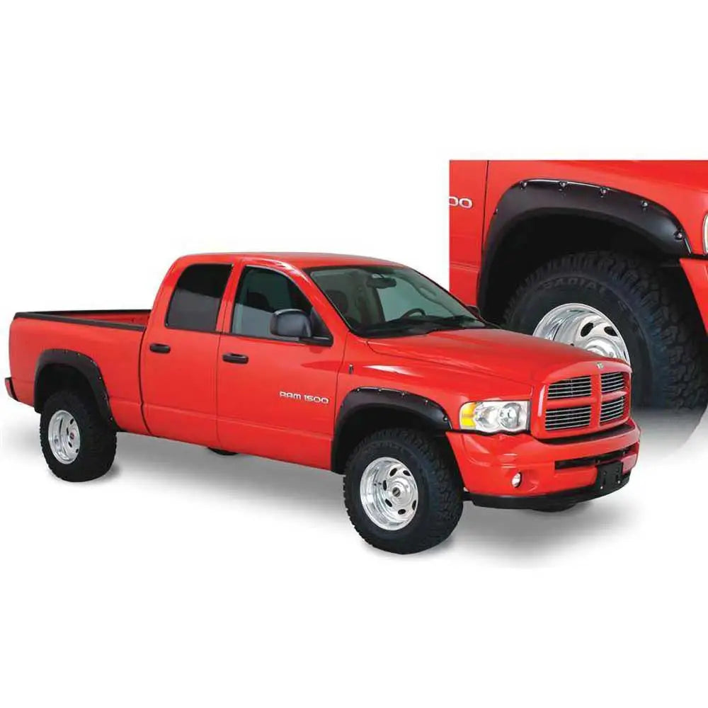 Skjermbreddere for Dodge Ram 3500 06-09 Bushwacker Pocket Style Long Bed