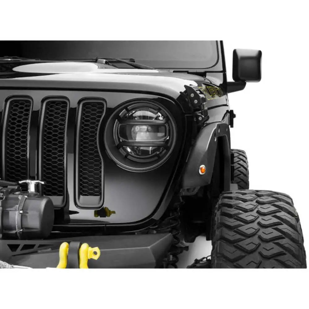 Skjermbreddere for Front- og Bakskjermer fra Bushwacker Trail Armor - Jeep Wrangler Jl 2 d 18-