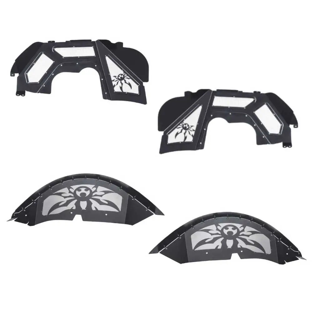 Skjermbredderkit i Svart for Jeep Wrangler Jl 2 d 18-