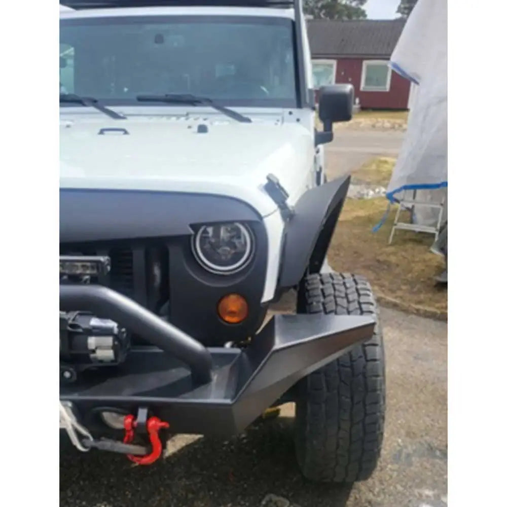 Skjermforsterkninger Foran Go Rhino Trailline - Jeep Wrangler Jk 2 d 07-18