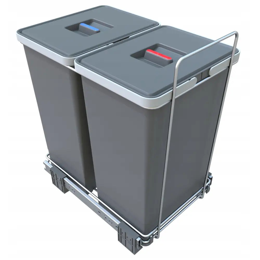 Søppelbøtte Ecofil Avfallsorterer for Skap 40cm 2 Bøtter