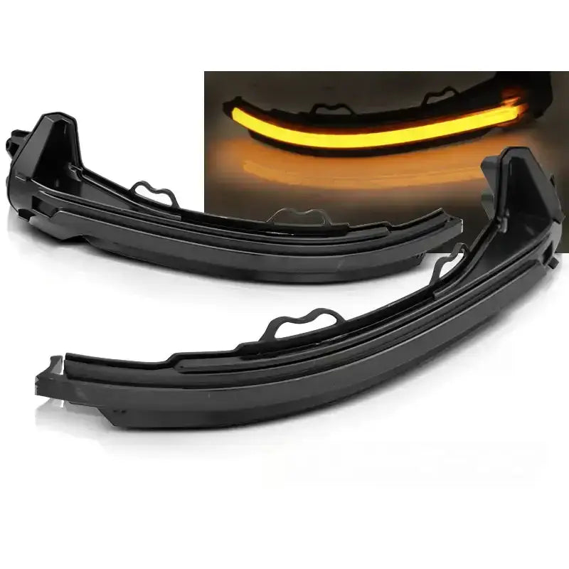 Speil Blinklys Audi A4 16-18 / A5 17-18 Smoke Seq Led
