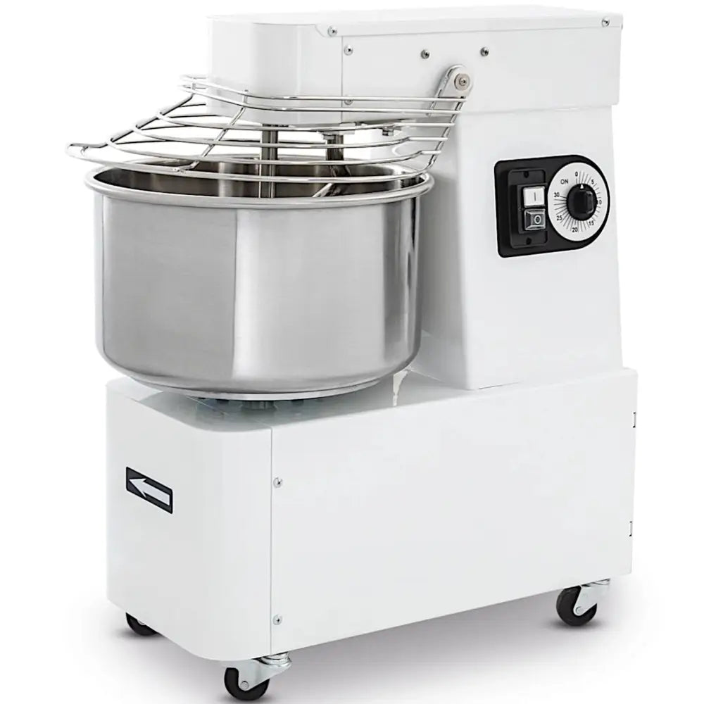 Spiralkneter med Fast Hode og Bolle 10 l 35 Kg/t 370 w