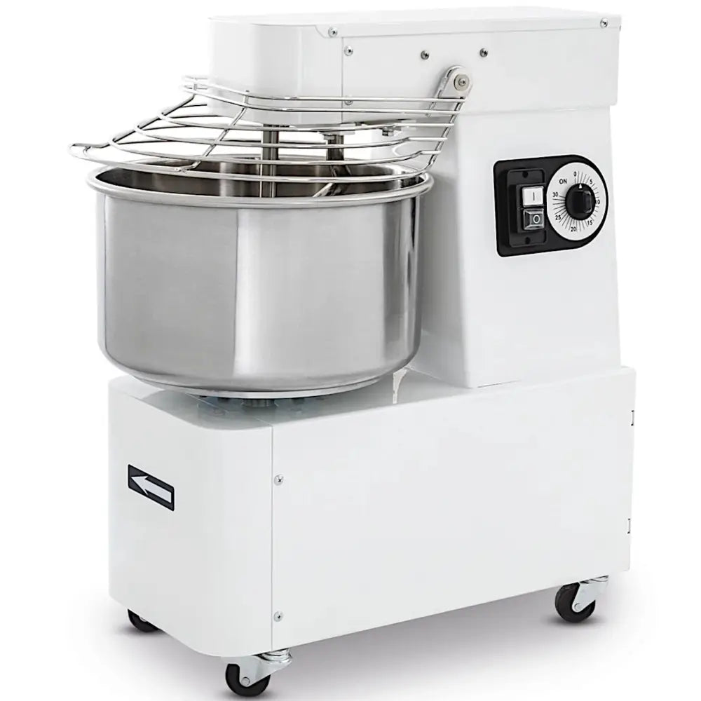 Spiralkneter med Fast Hode og Bolle 32 l 88 Kg/t 1100 w