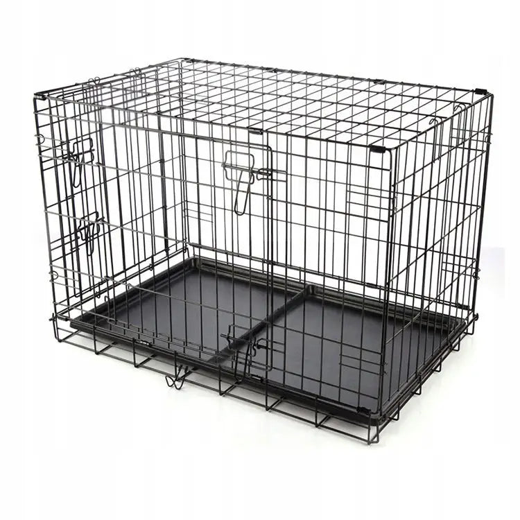 Stor Metallbur Hundeinnhegning for Hunder og Katter Xl