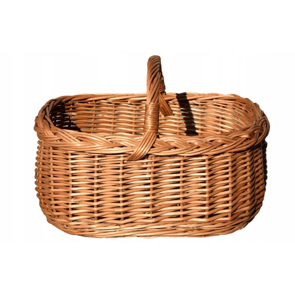 Stor Pil Kurv for Sopp Plukking Shopping Piknik Kurv