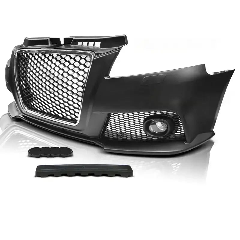Støtfanger Foran Audi A3 08-12 Rs Style Chrome Black