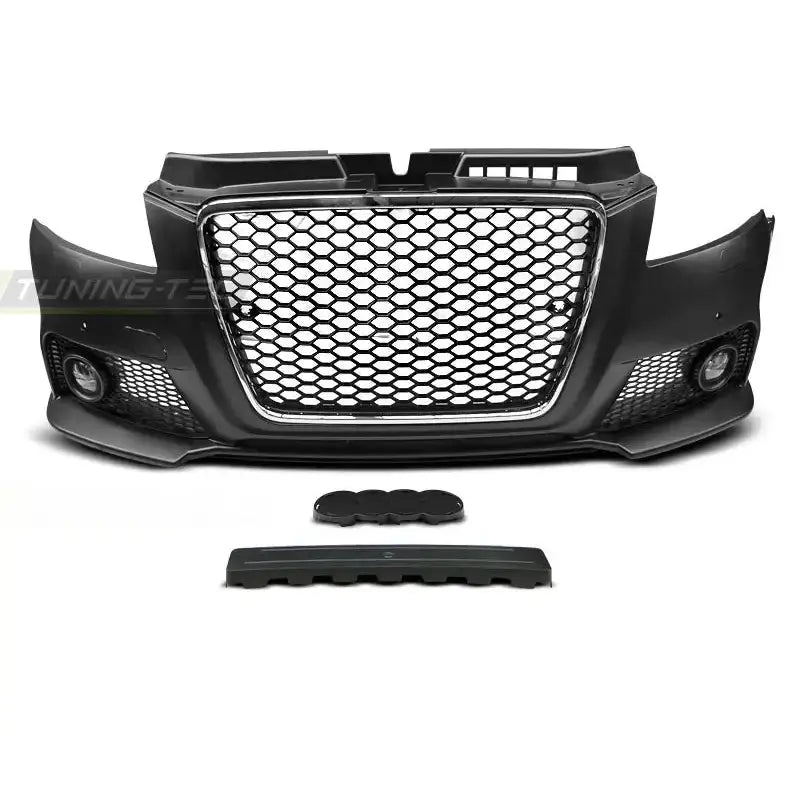 Støtfanger Foran Audi A3 08-12 Rs Style Chrome Black