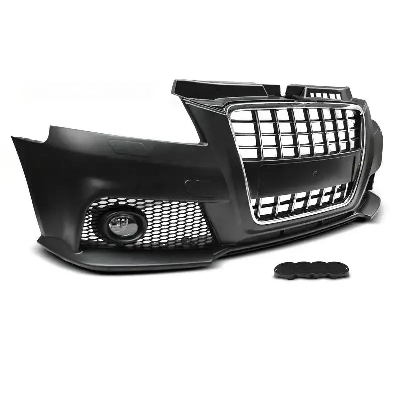 Støtfanger Foran Audi A3 08-12 S8 Style Chrome Black