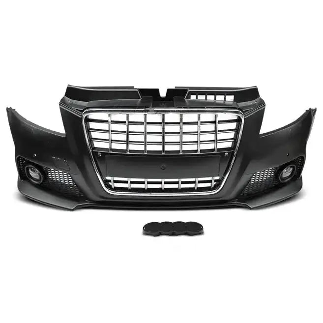 Støtfanger Foran Audi A3 08-12 S8 Style Chrome Black