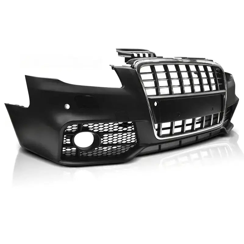 Støtfanger Foran Audi A4 04-08 S-line Chrome Black Pdc