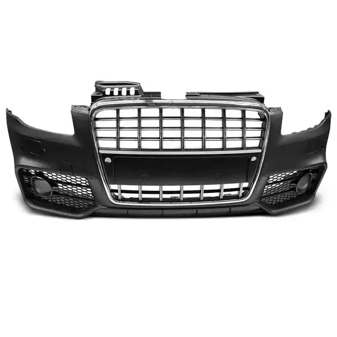 Støtfanger Foran Audi A4 04-08 S-line Chrome Black Pdc