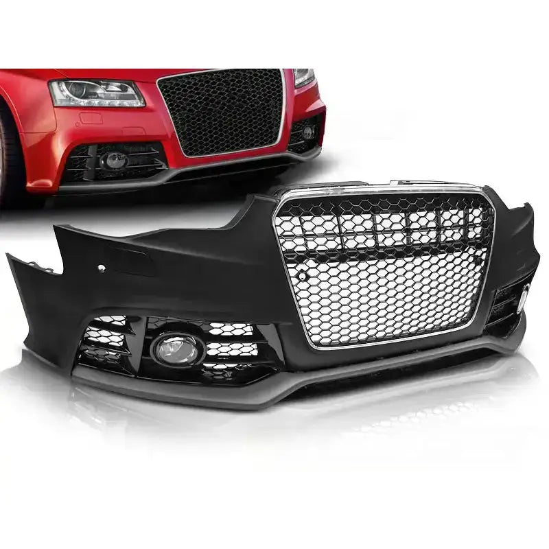 Støtfanger Foran Audi A5 11-16 Rs5 Style Chrome Black Pdc