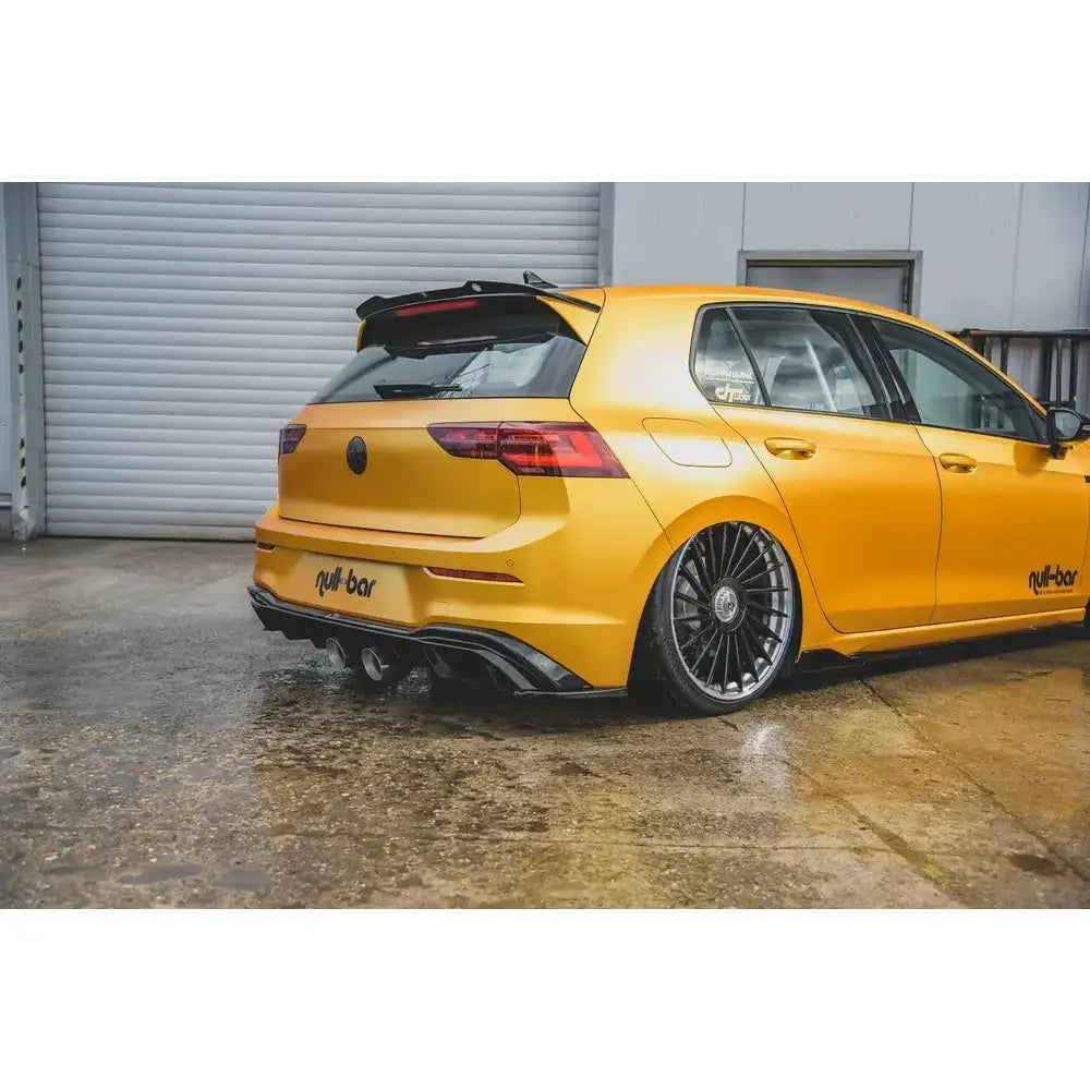 Støtfangerskjørt Valance bak (r32 Look) With Exhaust Vw Golf 8