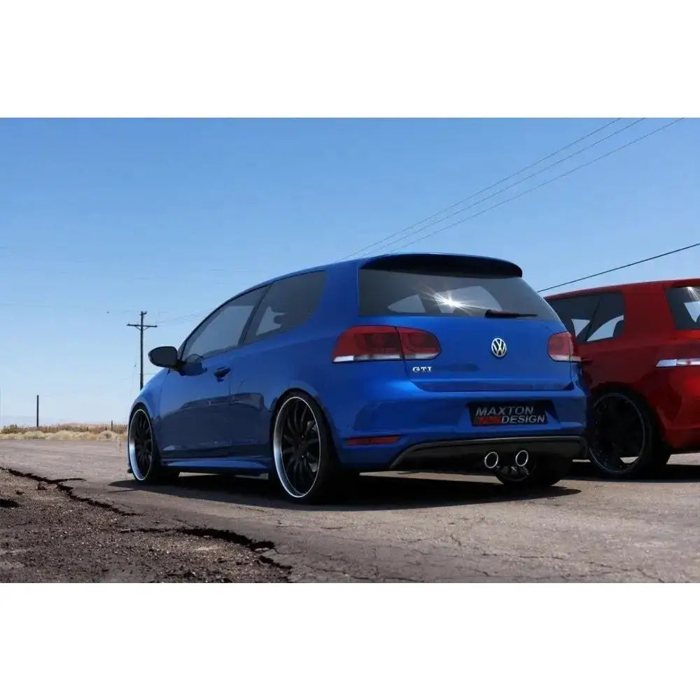 Støtfangerskjørt Valance bak Vw Golf v R32 Look for Vw Golf vi Gti