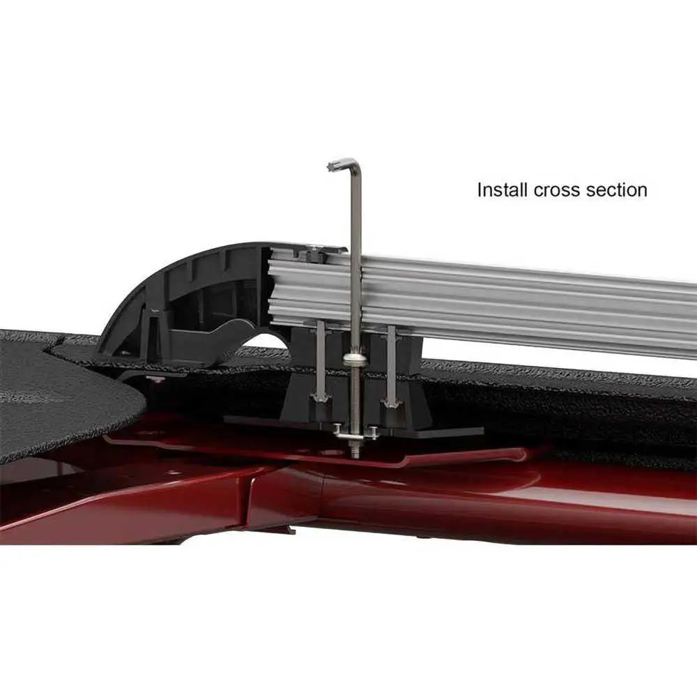 Takstativ for Jeep Wrangler Jk 2 d 07-18 - Sølv Teraflex Nebo