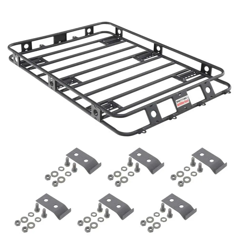 Takstativ med Smittybilt Defender Monteringssett - Toyota Land Cruiser J8 90-97