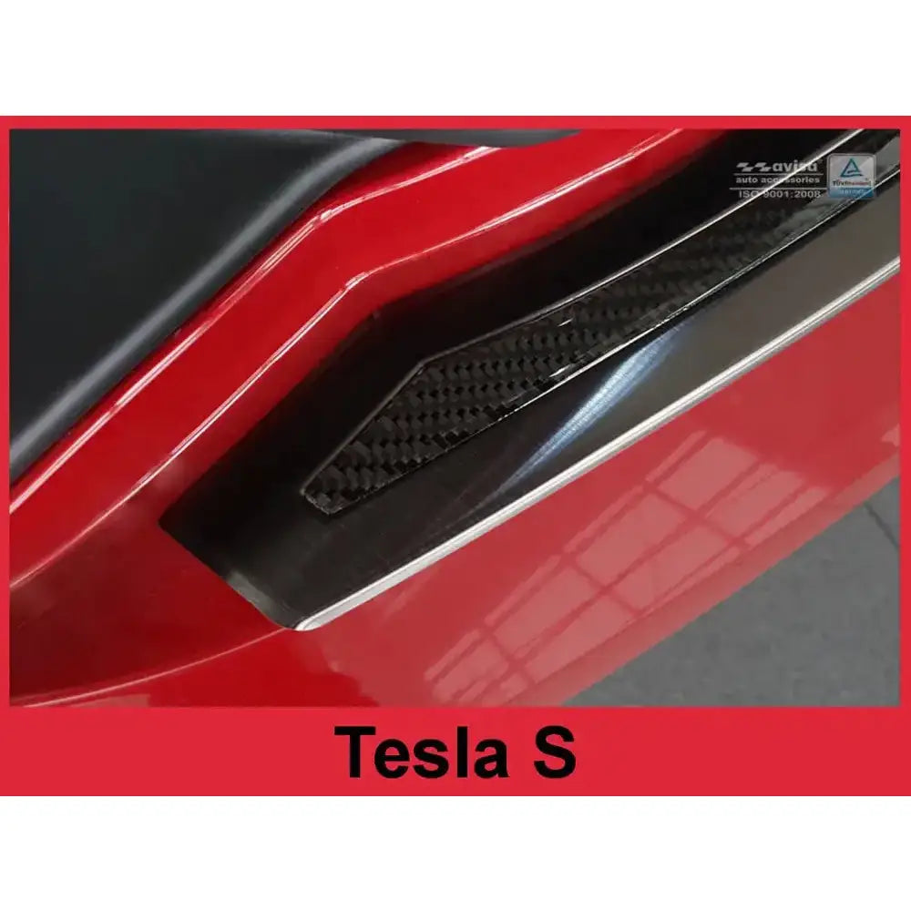 Lastebeskytter Tesla Model s Liftback 12- Svart Karbonfiber