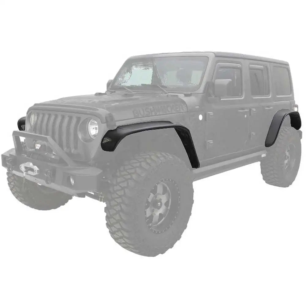 Utvidelse av Skjermbuer Flat Style - Jeep Wrangler Jl 4xe 21-