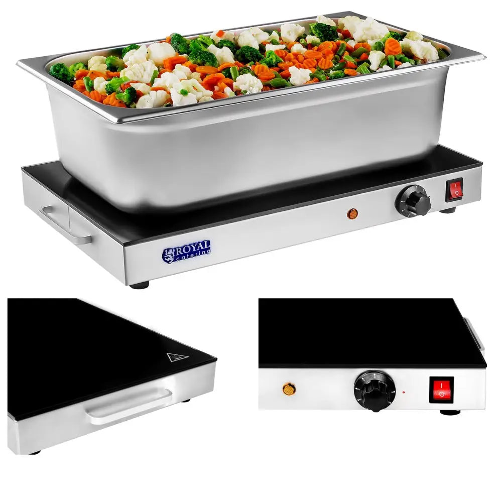 Varmebrett Bordmodell Gastronorm 1/1 Royal Catering