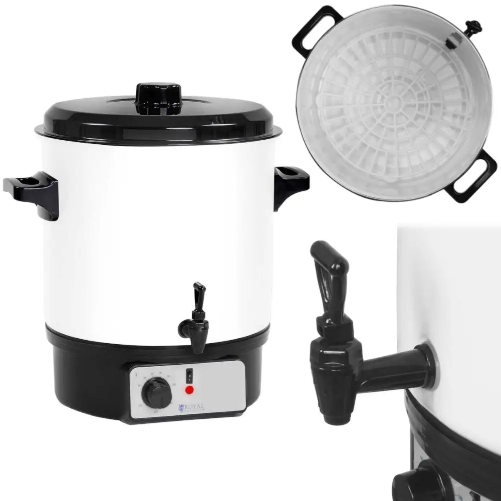 Varmeelement for Oppvarming av Varm Kaffe og Gløgg med Kran 1800w 27l