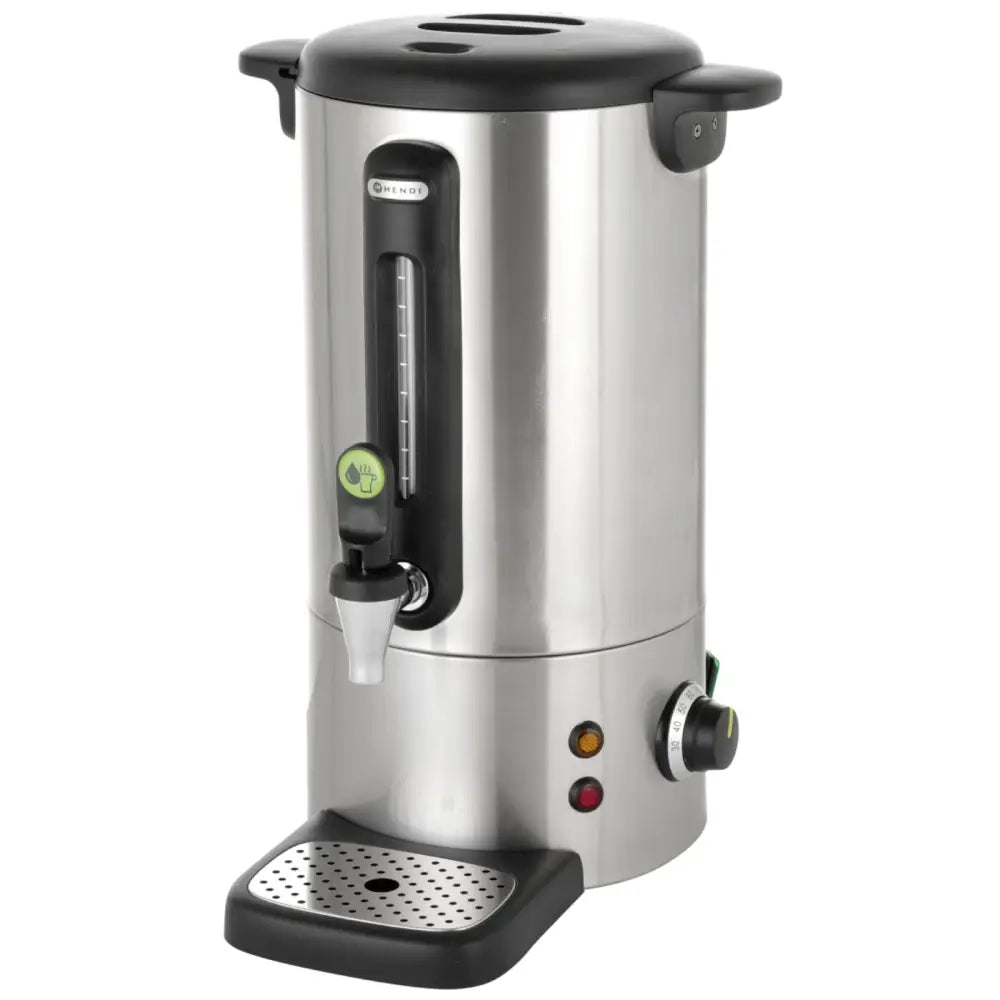 Varmetank Kaffebrygger med Dryppfri Kran Rustfritt Stål Concept Line 10 l - Hendi 211410