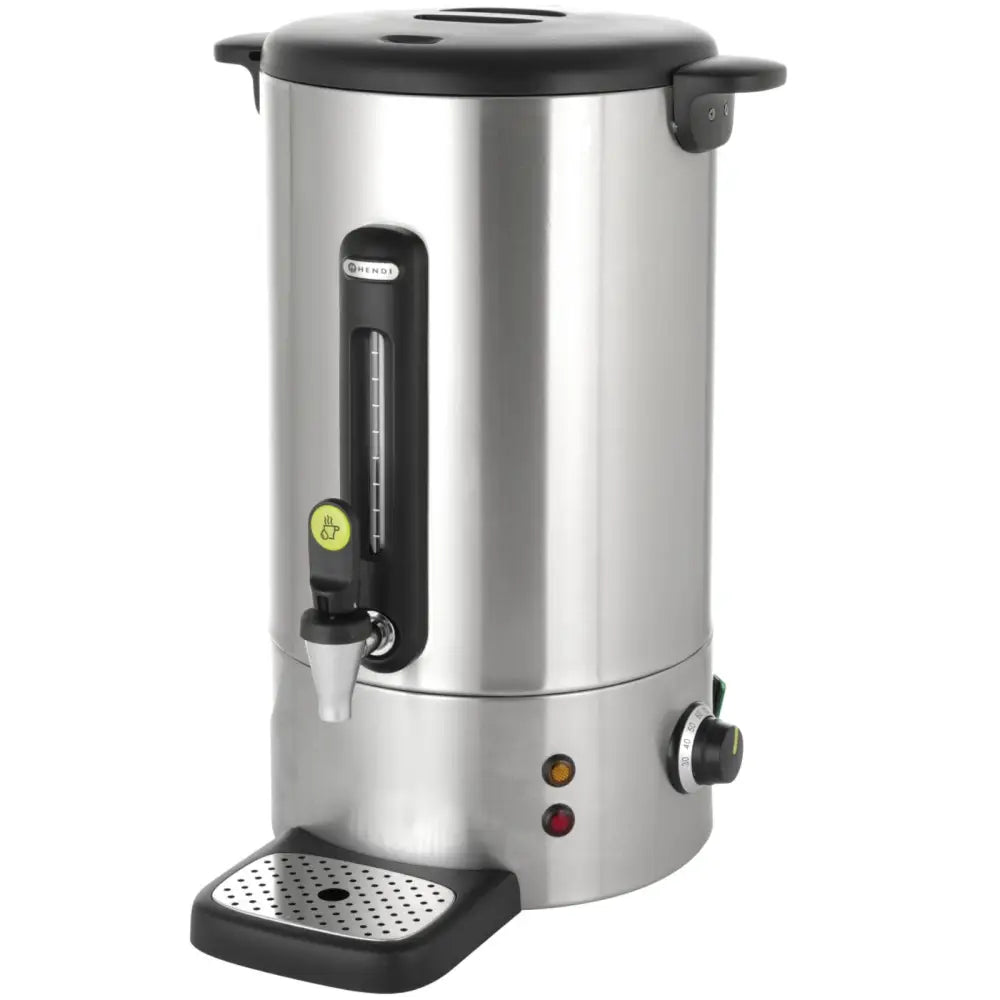 Varmtvannstank Kaffemaskin med Dryppfri Kran Rustfri Concept Line 18 l - Hendi 211427
