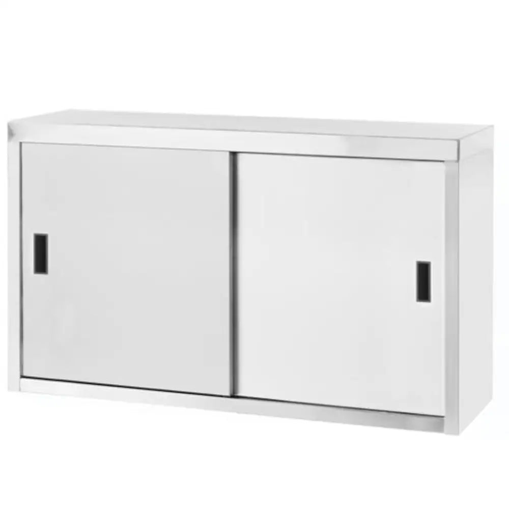 Vegghengt Gastronomisk Rustfritt Stålsskap med Skyvedører 100x40x60 Cm - Hendi 814185