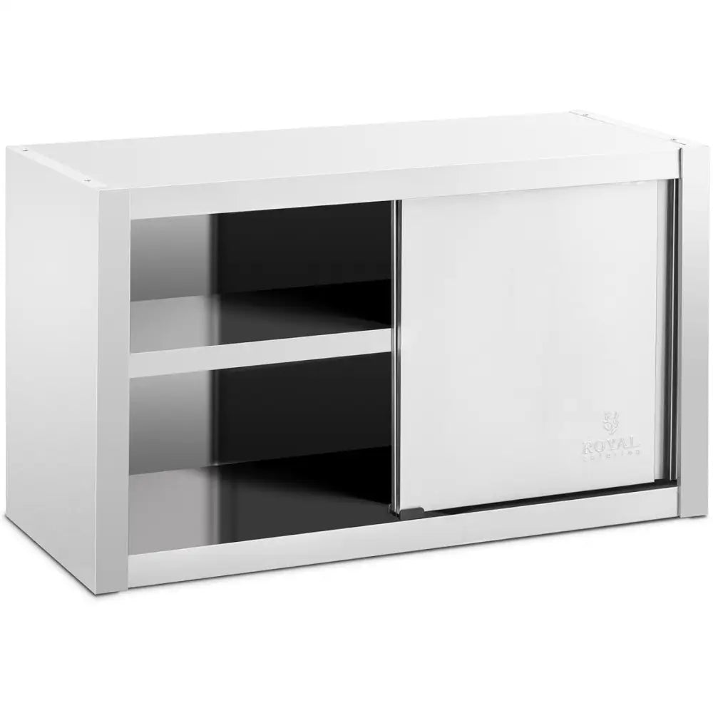 Veggmontert Kommersielt Skap med Skyvedører i Rustfritt Stål 100 x 45 x 60 Cm