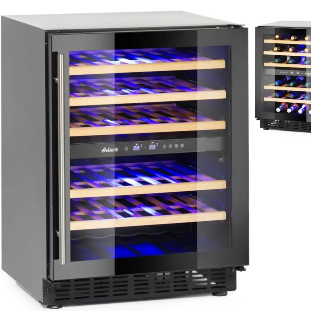 Vinkjøler med To Soner for 46 Flasker 133 l 90 W.