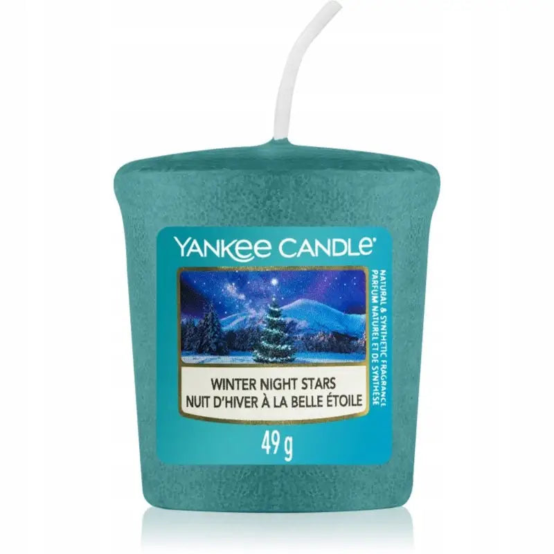 Yankee Candle Vinternattstjerner Prøvelysestake 49 g