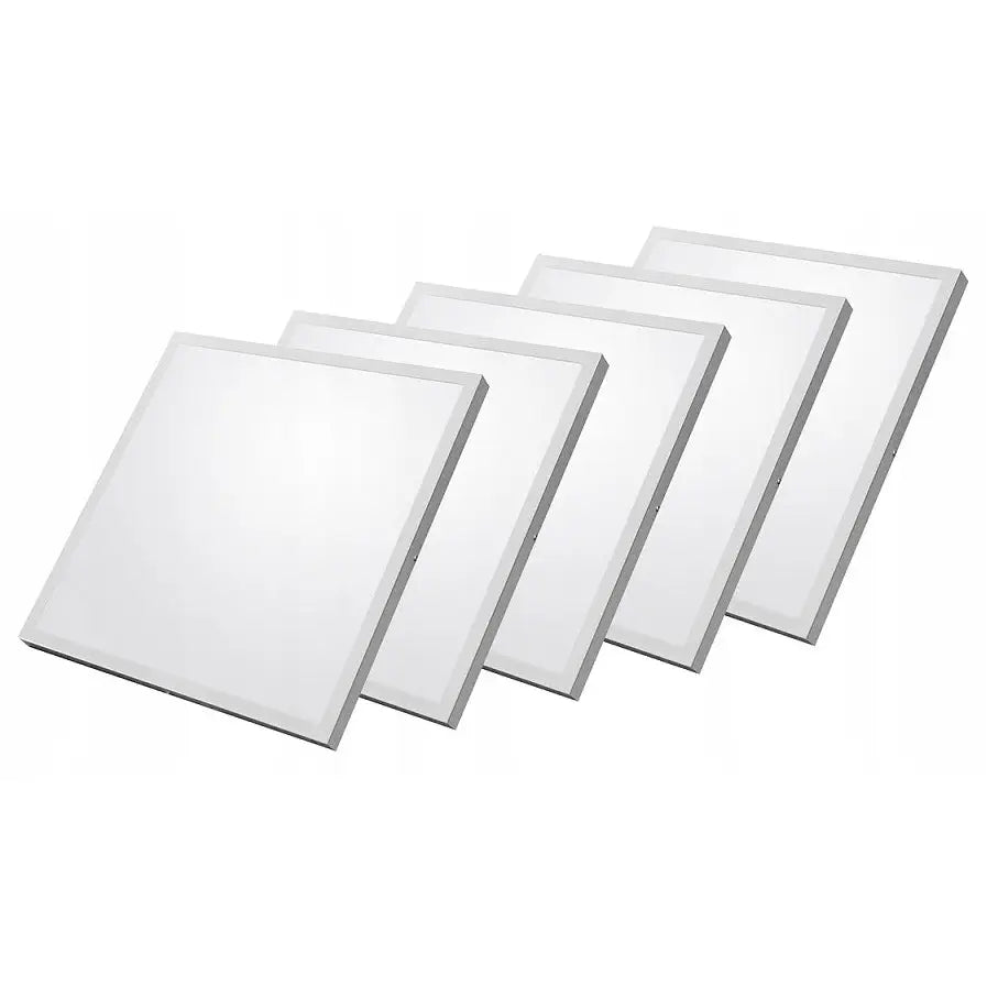 5 x Panel Led 60w Innfelt Kvadrat 60x60cm Taklampe