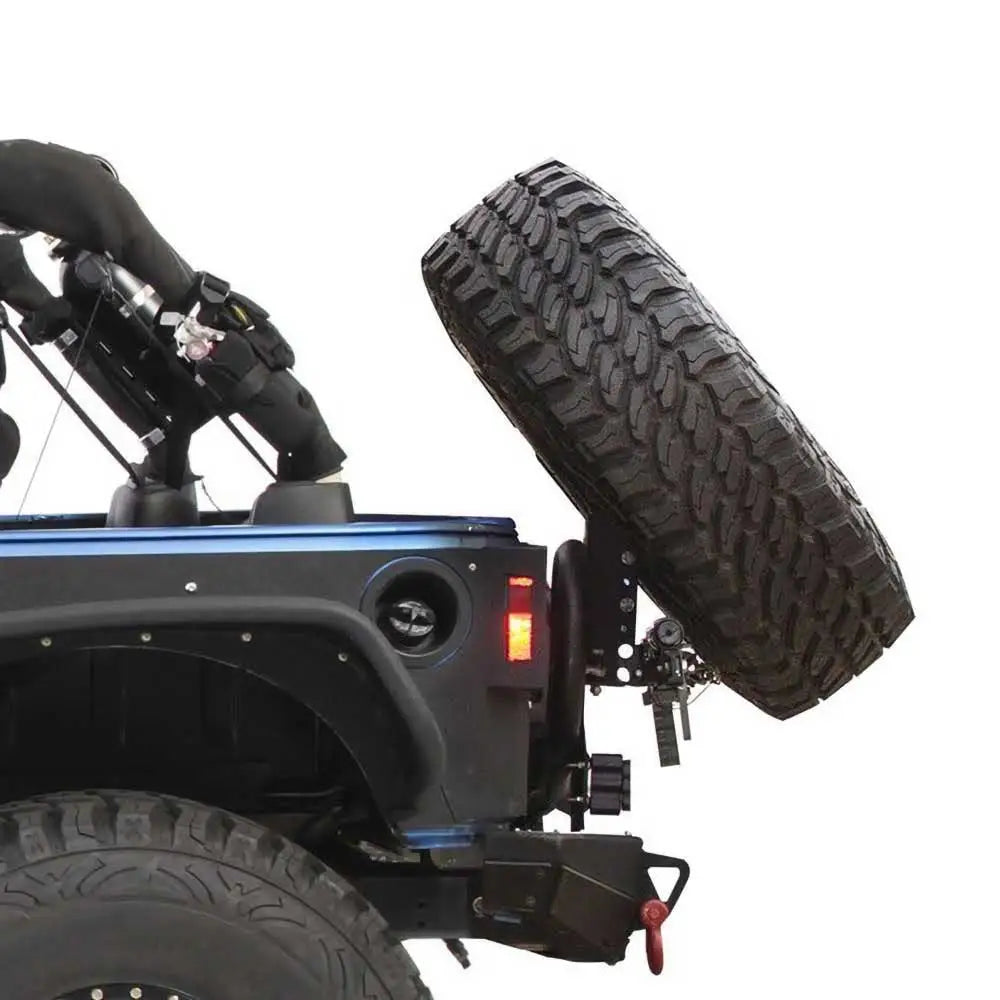 Adapter for Reservehjulmontering Smittybilt Slant Dekk - Jeep Wrangler Jk 4 d 07-18