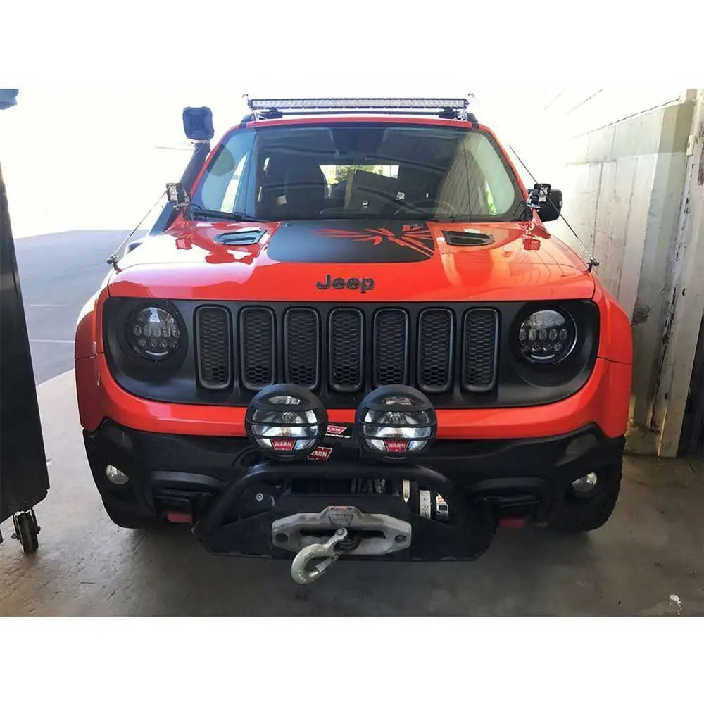 Adaptersett for Valkyrie-frontlykter - Jeep Renegade 14-