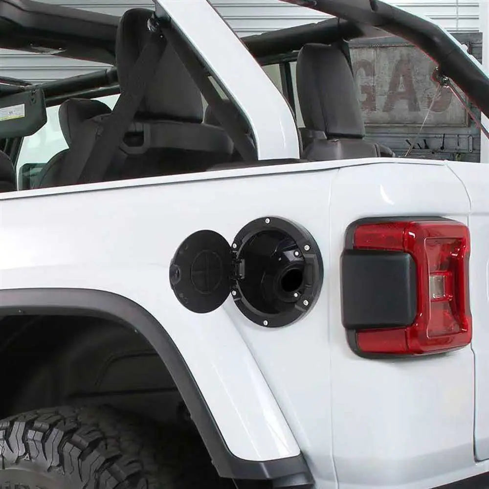 Aluminium Drivstoffinntaksklaff Smittybilt - Jeep Wrangler Jl 4 d 18-