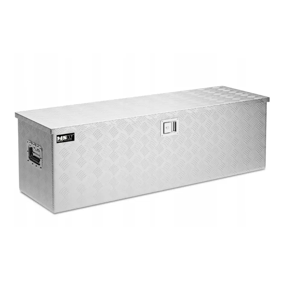 Aluminiumsverktøykasse med Lås Transportabel 150 Liter 124 x