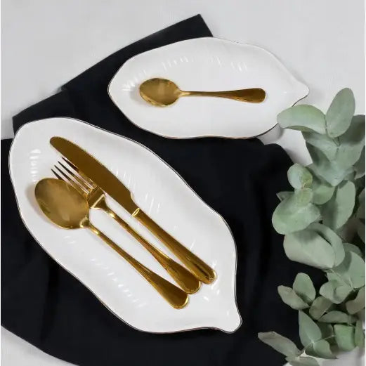 Ambition Enna Gull Bestikksett 24 Deler for 6 Personer Gullfarget