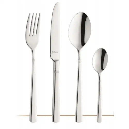 Amefa 48 Delers Bestikksett i Rustfritt Stål Dakota Sett med 2x24 Bestikk for 12 Personer + Bonus.
