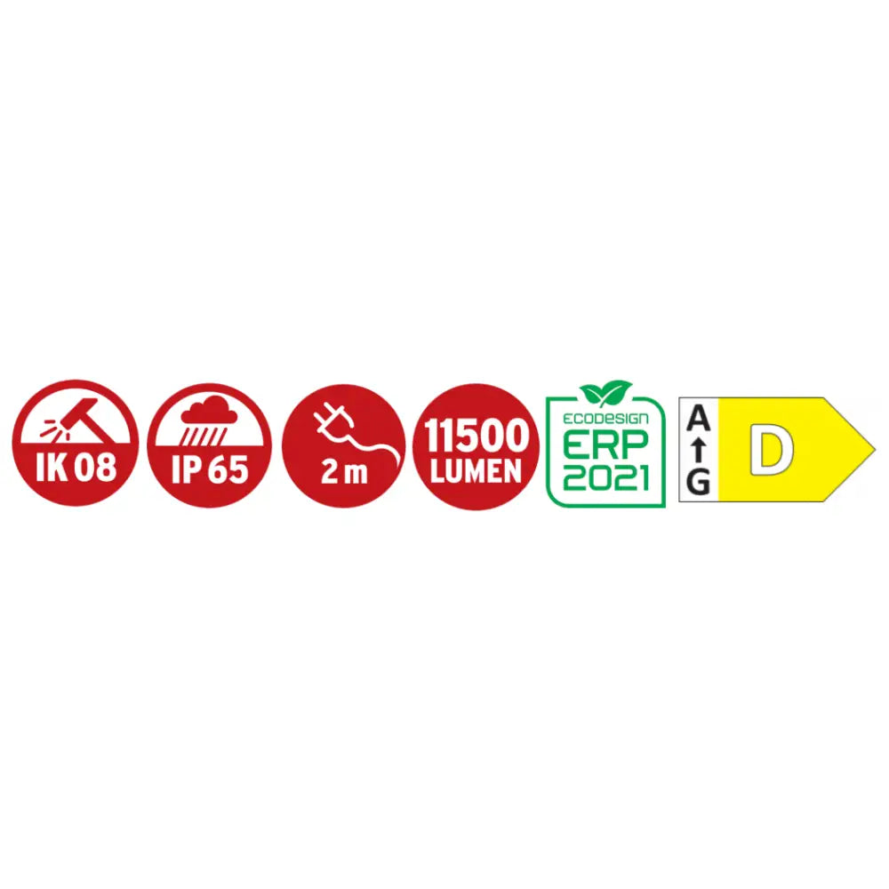 Arbeidlys Led Jaro 14060 m 11500lm 100w