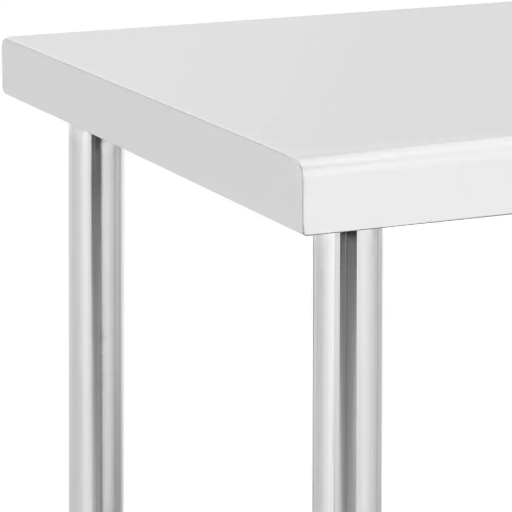 Arbeidsbenk med Sentralt Stålbord og Hjul 100 x 60 Cm