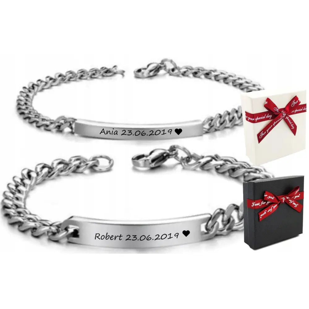 Armbånd Dame med Charms - Rustfritt Stål 316l Unisex