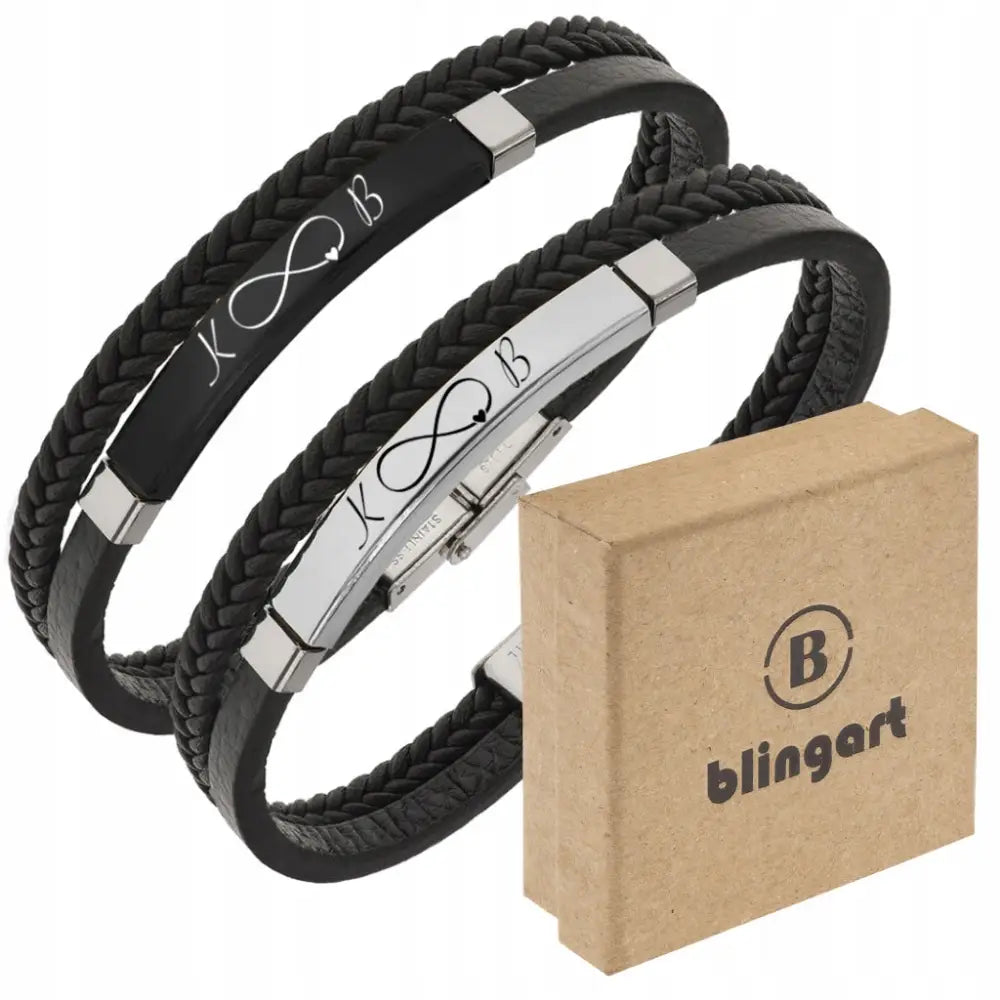 Armbånd Dame med Gravering 21 Cm 316l Stål
