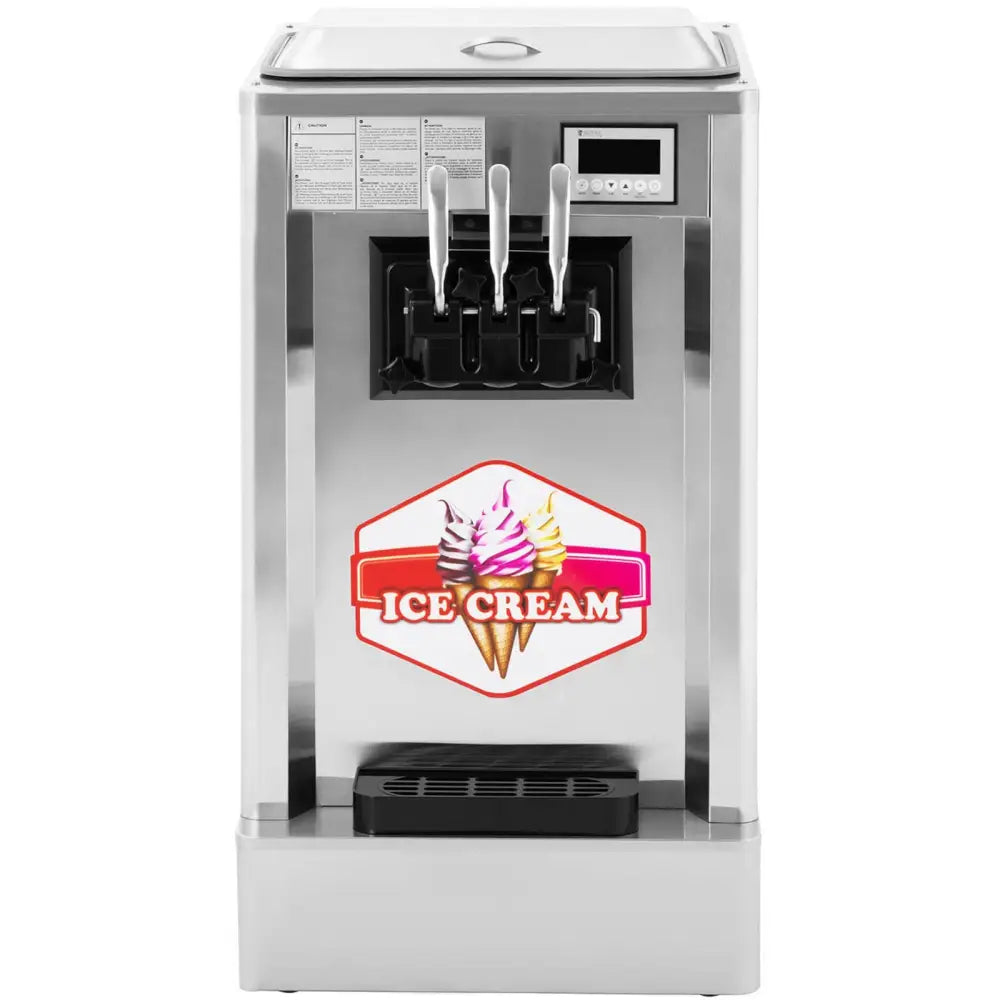 Automatisk Iskremmaskin 1550 w 23 L/t - 3 Smaker