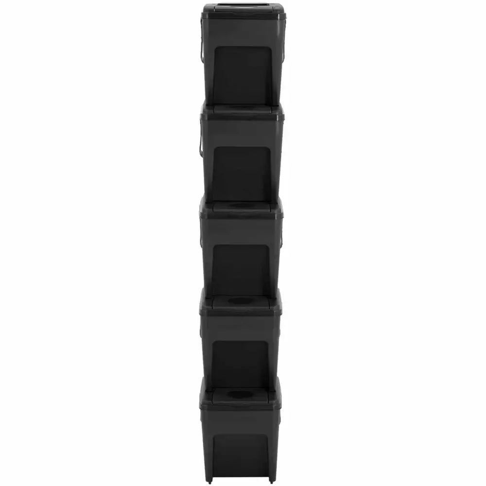 Avfallssorteringssett med 5 Kurver for 25 Liter - Produsentkode: 1015739
