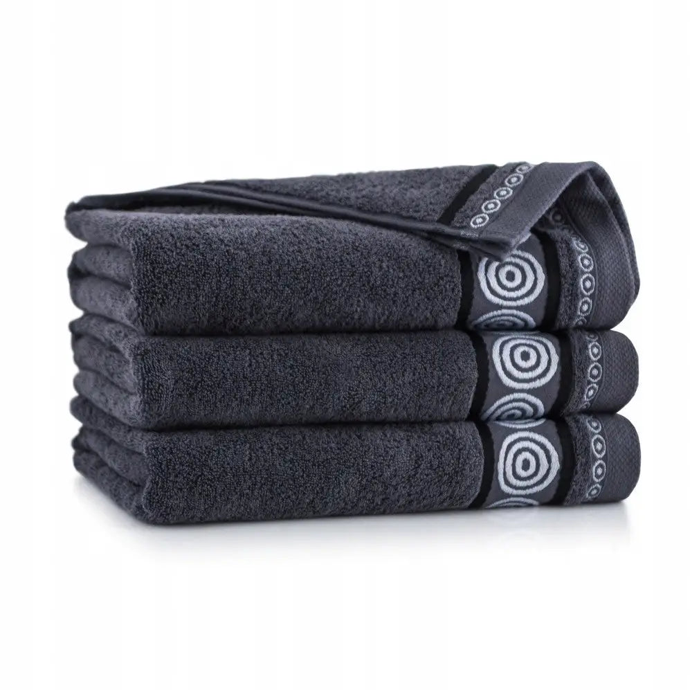Badehåndkle 70x140 Sett med 3 Stk Zwoltex