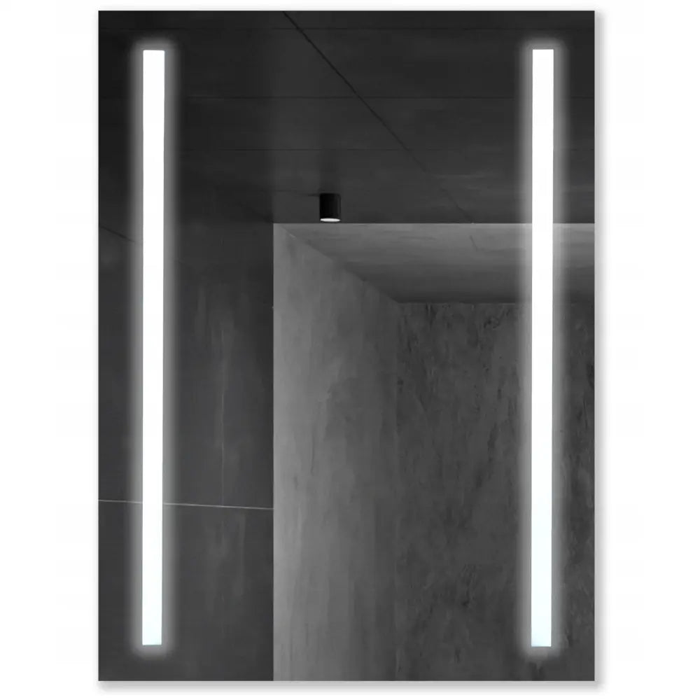 Badromsspeil med Led-belysning Baja 50x70 Cm